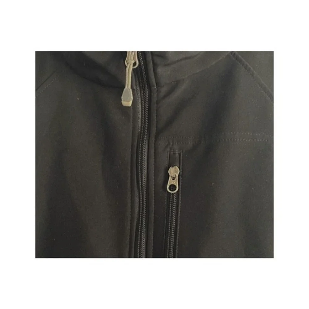 Black Diamond‎ Medium Weight Jacket Matte Black Polyester Men’s Large